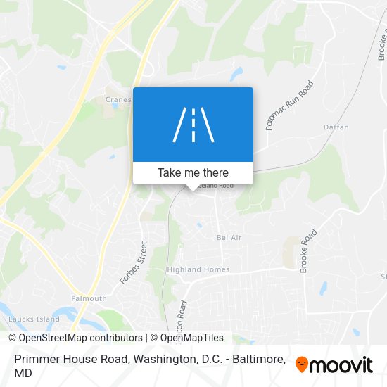 Mapa de Primmer House Road