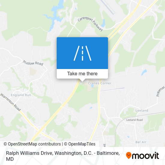 Ralph Williams Drive map