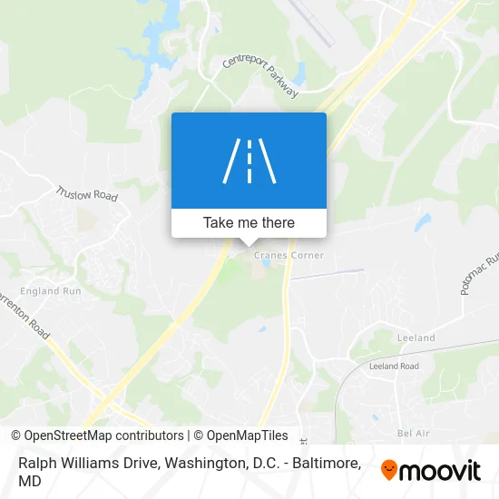 Ralph Williams Drive map