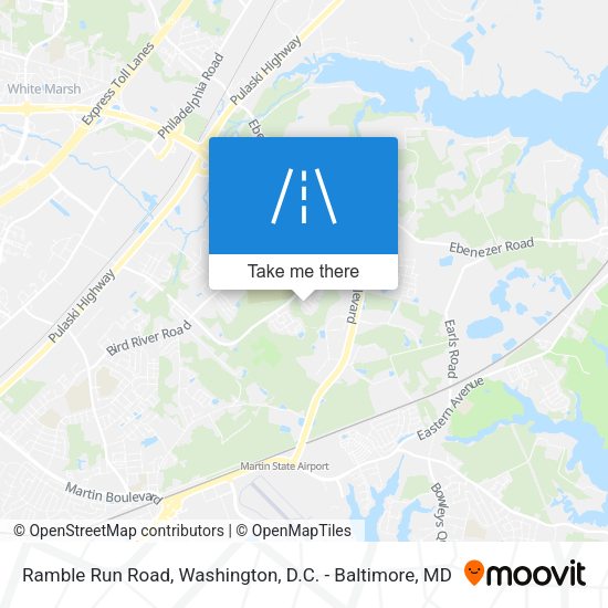 Mapa de Ramble Run Road