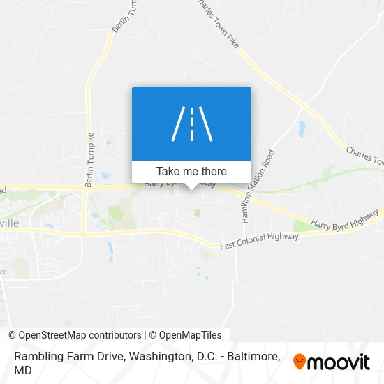 Rambling Farm Drive map