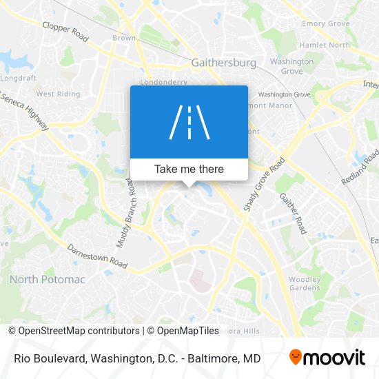 Mapa de Rio Boulevard