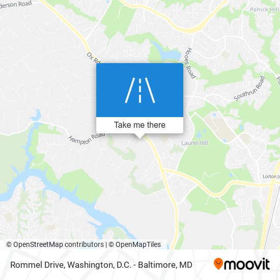 Rommel Drive map