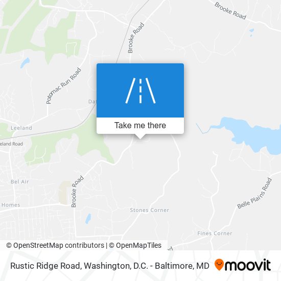 Rustic Ridge Road map