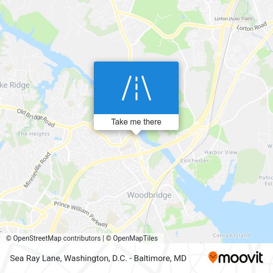 Mapa de Sea Ray Lane