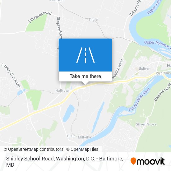 Mapa de Shipley School Road