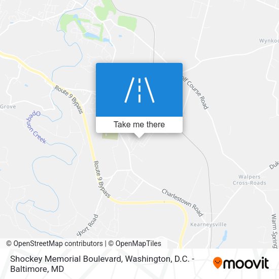 Shockey Memorial Boulevard map