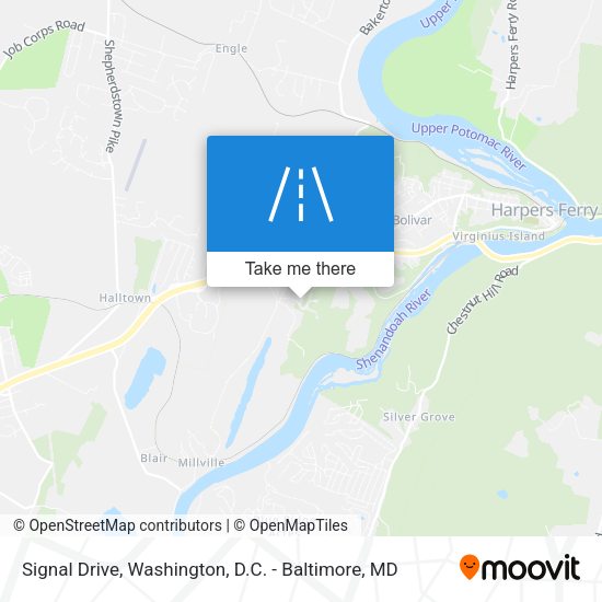 Signal Drive map
