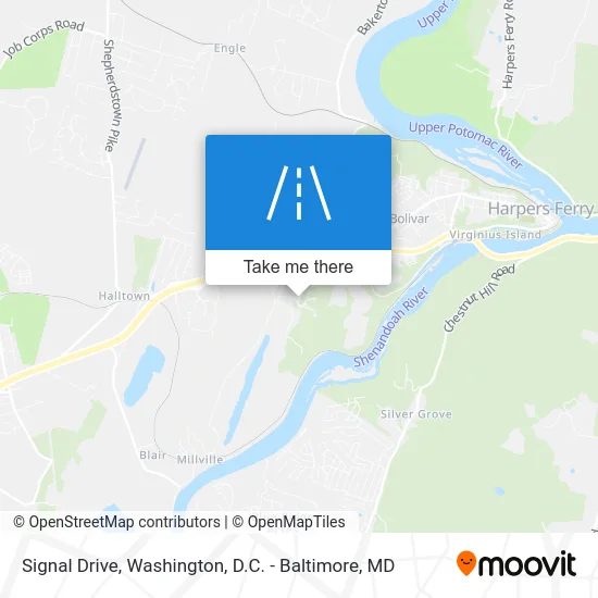 Signal Drive map