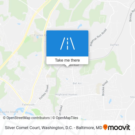 Silver Comet Court map