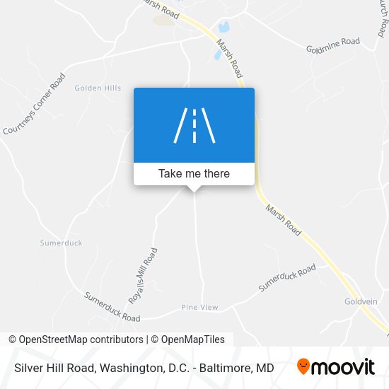 Mapa de Silver Hill Road
