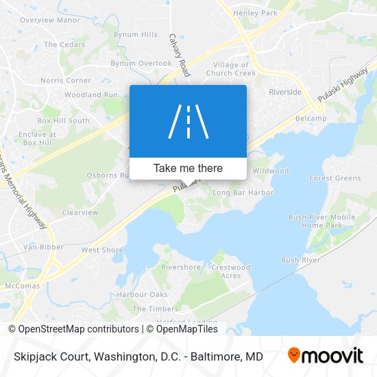 Mapa de Skipjack Court