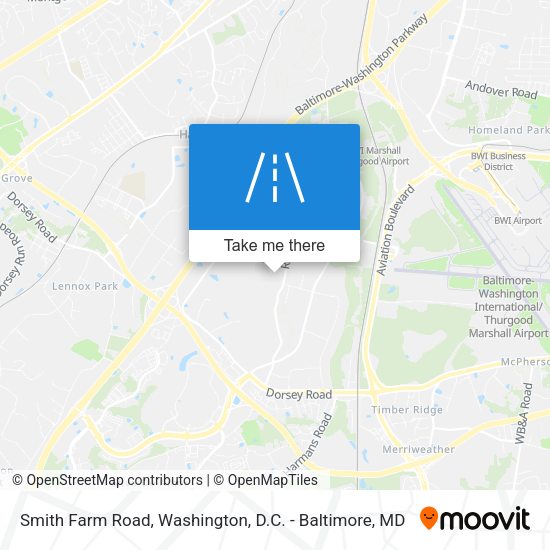 Mapa de Smith Farm Road