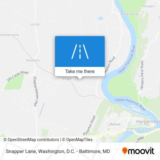 Snapper Lane map