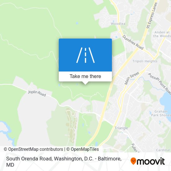 Mapa de South Orenda Road