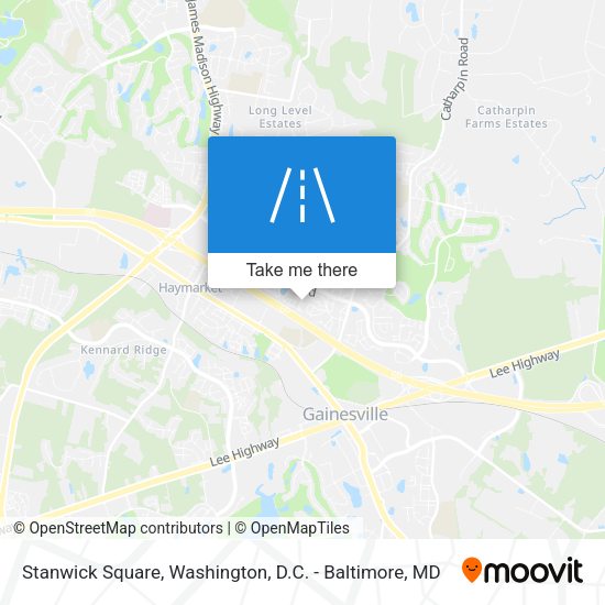 Mapa de Stanwick Square