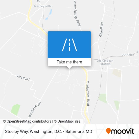 Steeley Way map