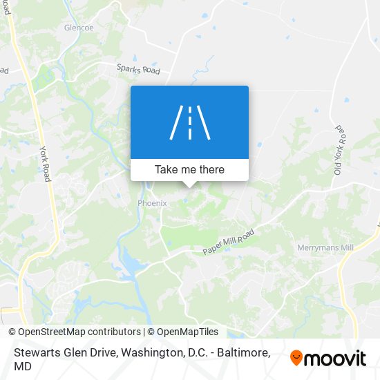 Mapa de Stewarts Glen Drive