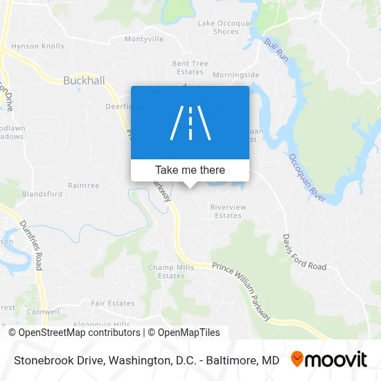 Stonebrook Drive map