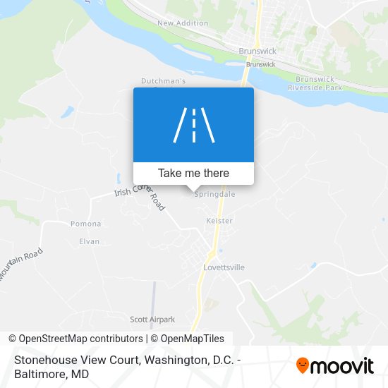 Stonehouse View Court map