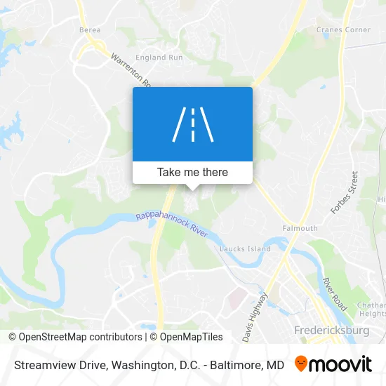 Streamview Drive map