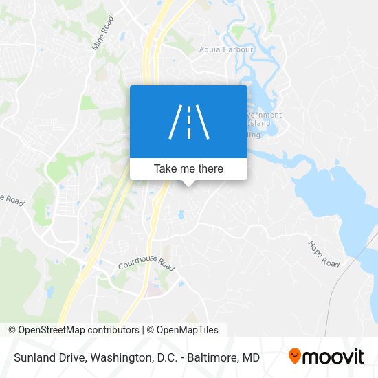Sunland Drive map