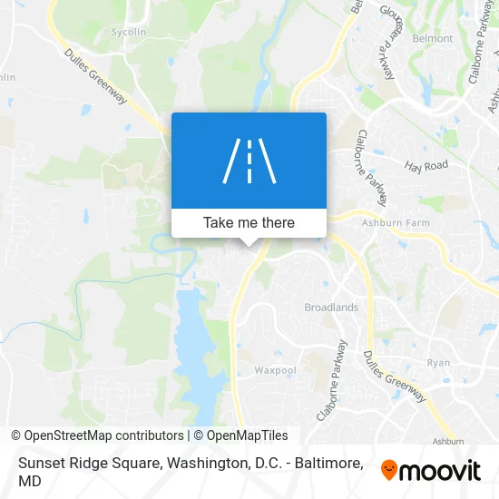 Sunset Ridge Square map