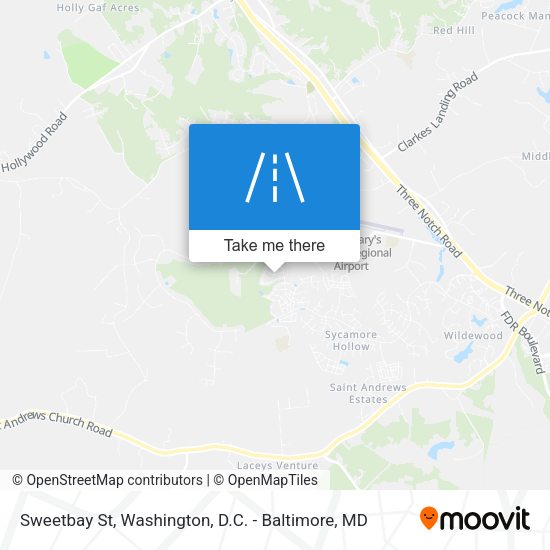 Sweetbay St map