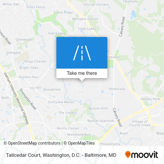 Tallcedar Court map