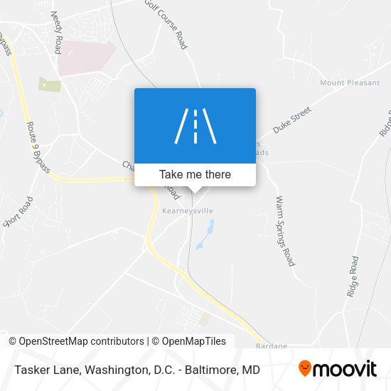 Tasker Lane map