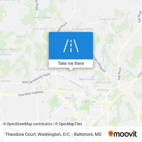 Mapa de Theodora Court