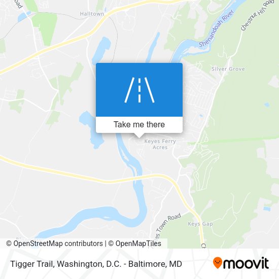 Tigger Trail map
