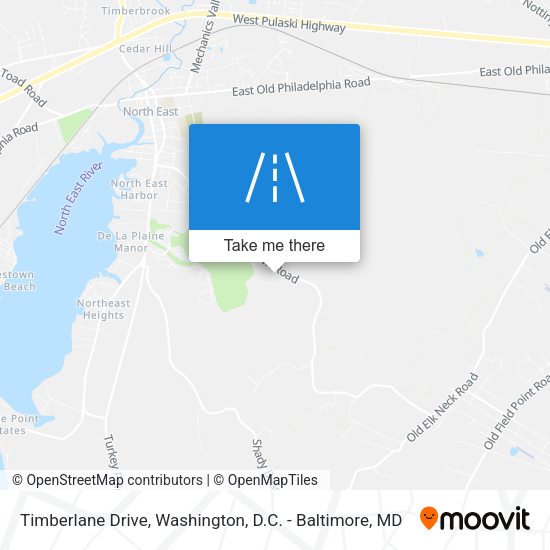 Timberlane Drive map
