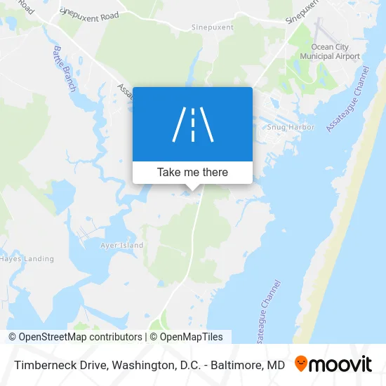 Timberneck Drive map