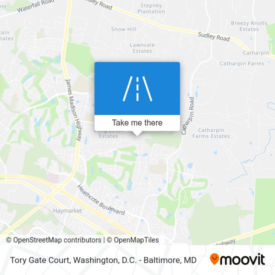 Mapa de Tory Gate Court