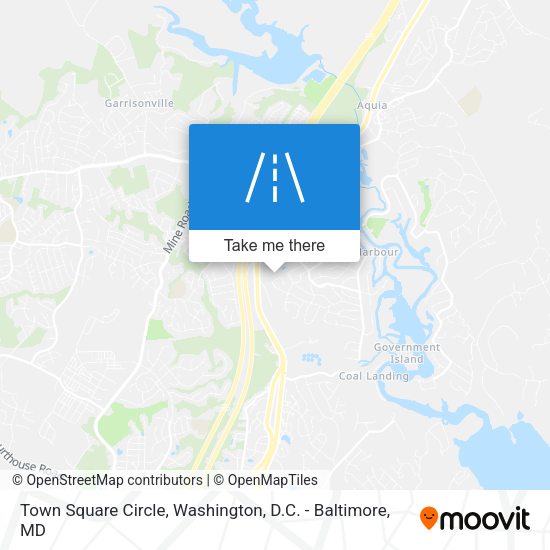 Town Square Circle map