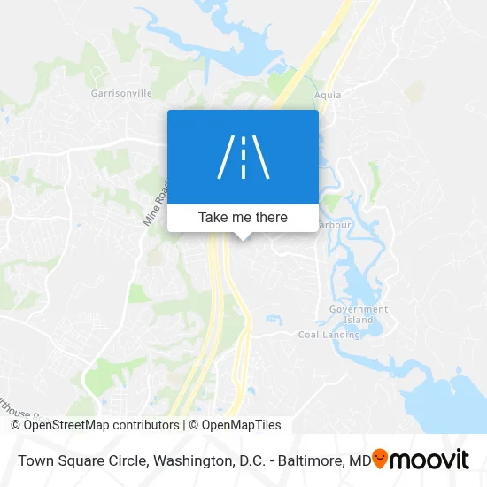 Town Square Circle map