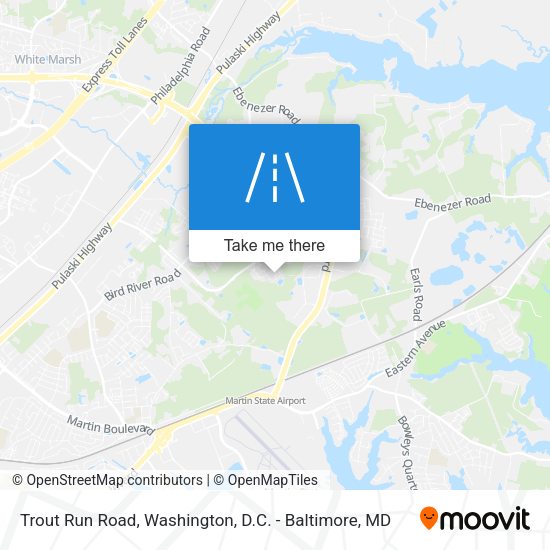 Mapa de Trout Run Road