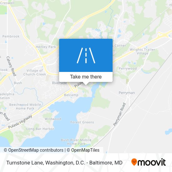 Turnstone Lane map