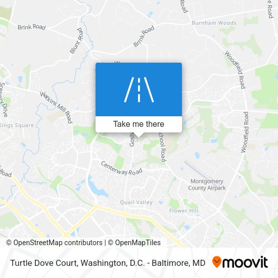 Turtle Dove Court map