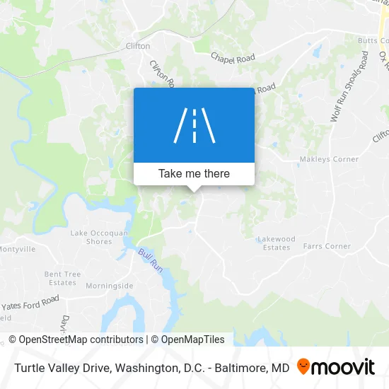 Turtle Valley Drive map