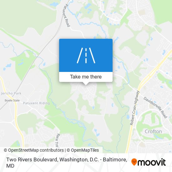 Two Rivers Boulevard map