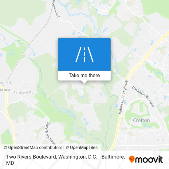 Two Rivers Boulevard map