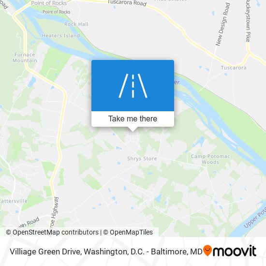 Villiage Green Drive map