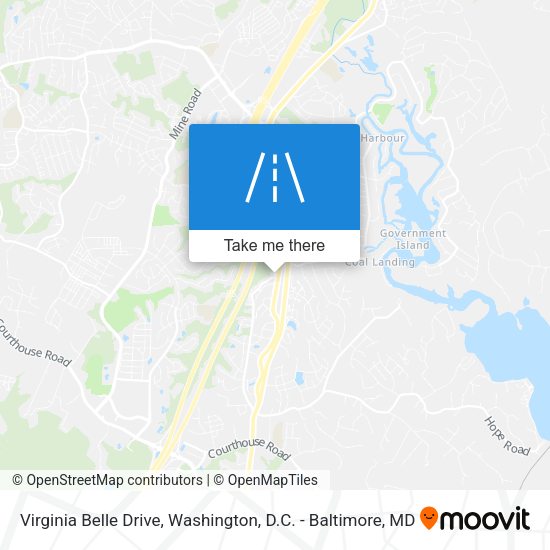 Mapa de Virginia Belle Drive