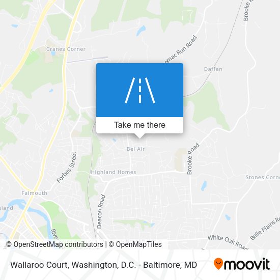 Mapa de Wallaroo Court