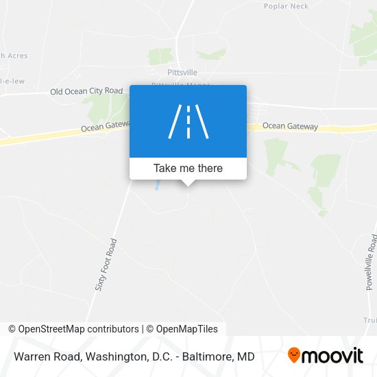 Warren Road map