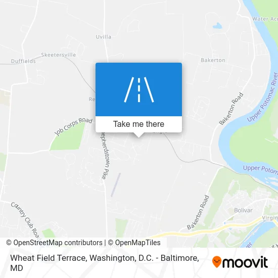 Wheat Field Terrace map