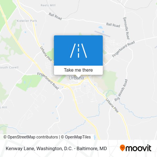 Kenway Lane map