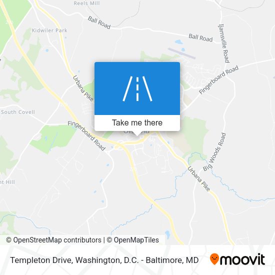 Mapa de Templeton Drive